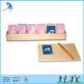 Kindergarten intelligence self-assembly wooden letter box alphabet letter